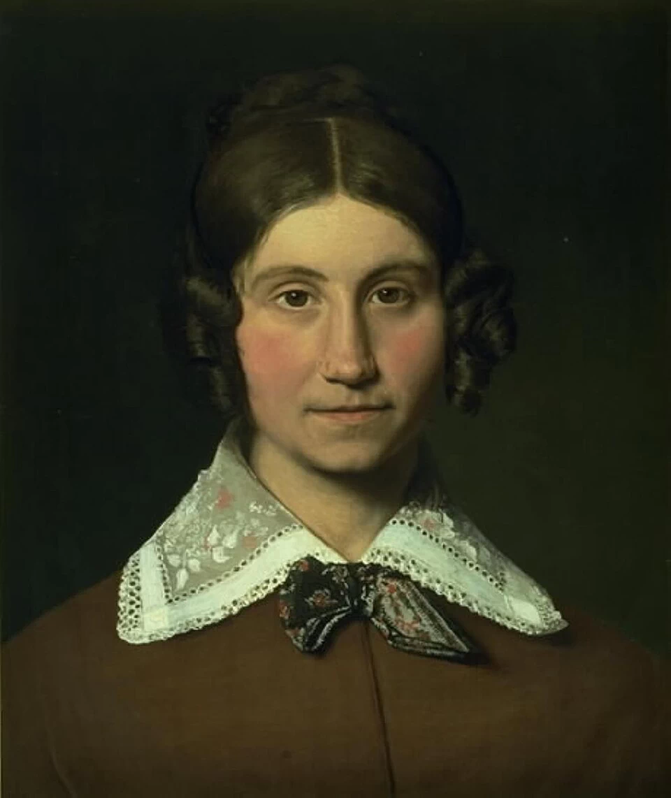 Christen Købke - Ritratto di Emilie Krohn, nata Købke, cognata dell'artista, Statens Museum for Kuns, Copenaghen